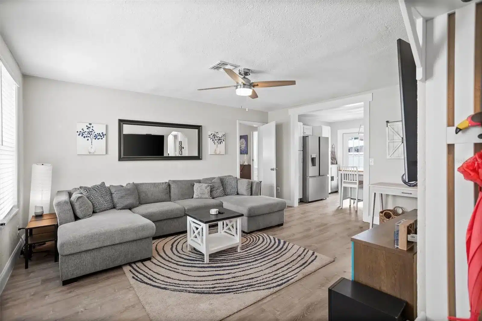 Living room at 3245 Freemont Terrace S with sectional.